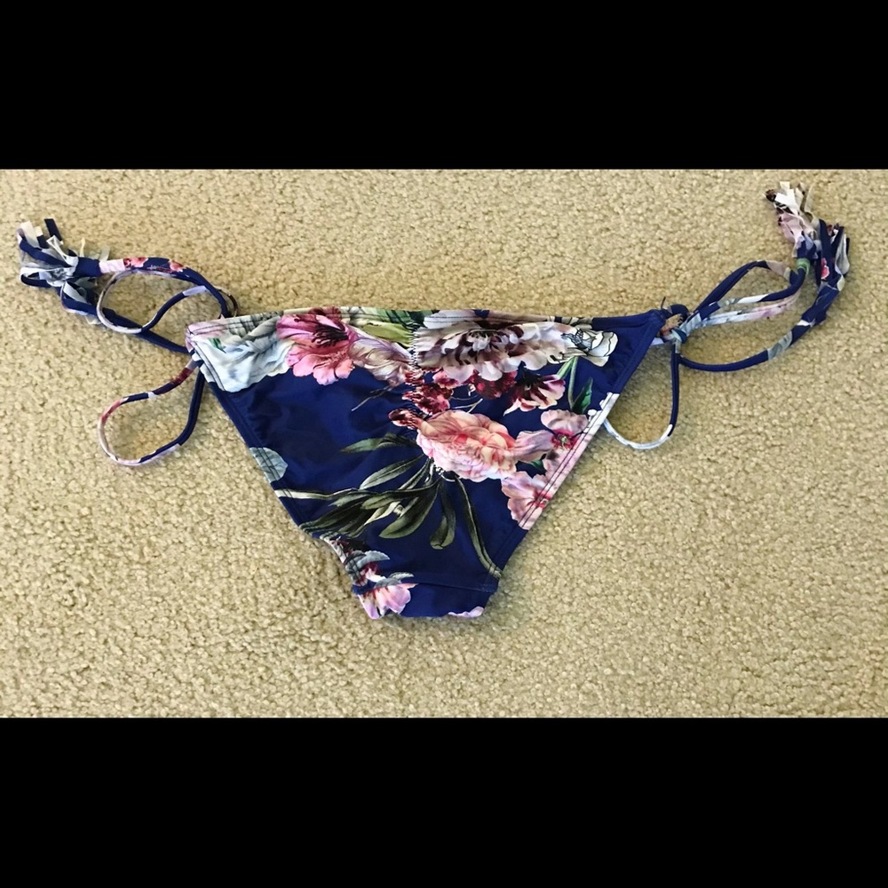 🆕🔥RACHEAL ROY:VERY CUTE-BLUE&FLORAL CHEEKINY 👙SNICH  BOTTOMS TO MAKE BOOTYPOP - Picture 11 of 14